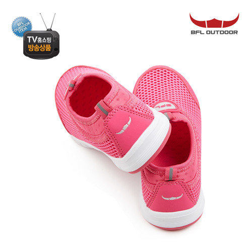 BFL 아동 아쿠아 슈즈 에어리버 (핑크)/물놀이 비치 여행용 신발